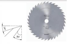 Pânze circulare monometalice (neplacate) pentru lemn 5311 - 36KV36°